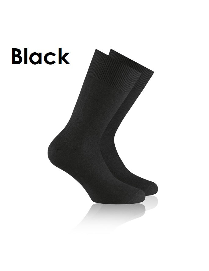 Premium ROHNER Men Business Herren Socken Seide  Kaschmir