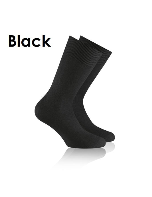 Premium ROHNER Men Business Herren Socken Seide  Kaschmir