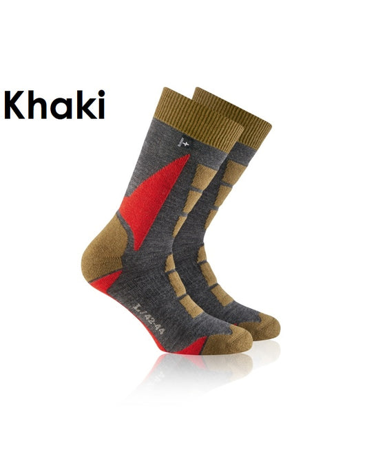 ROHNER Back Country Heren Trekking Mountain Sokken Links Rechts Voetbed