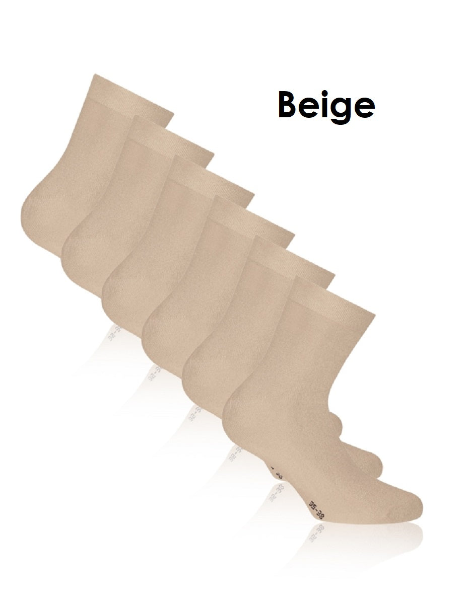 Rohner Basic Bamboo Soft Touch Sokken voor Dames en Heren, 3-pack