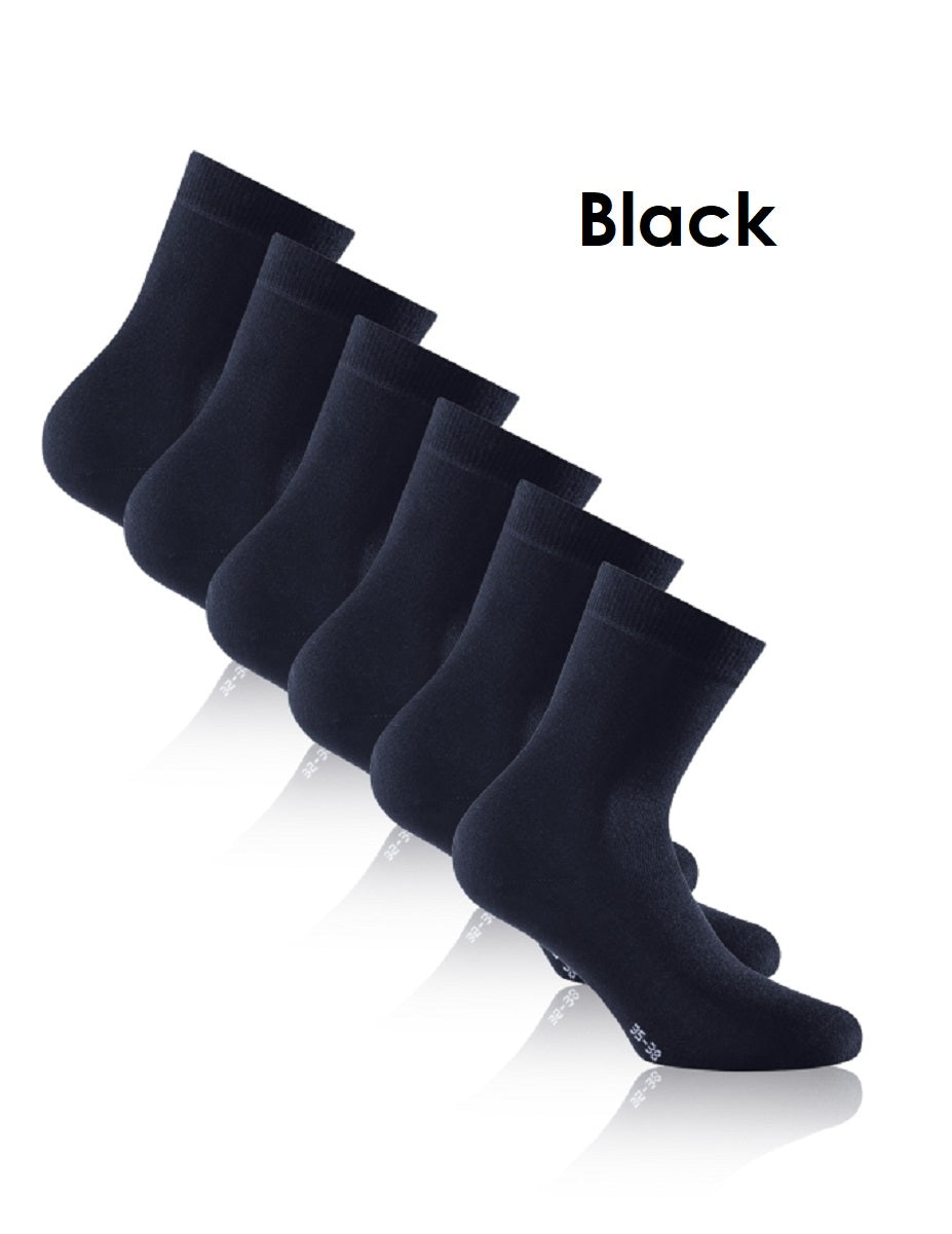 Rohner Basic Bamboo Soft Touch Sokken voor Dames en Heren, 3-pack