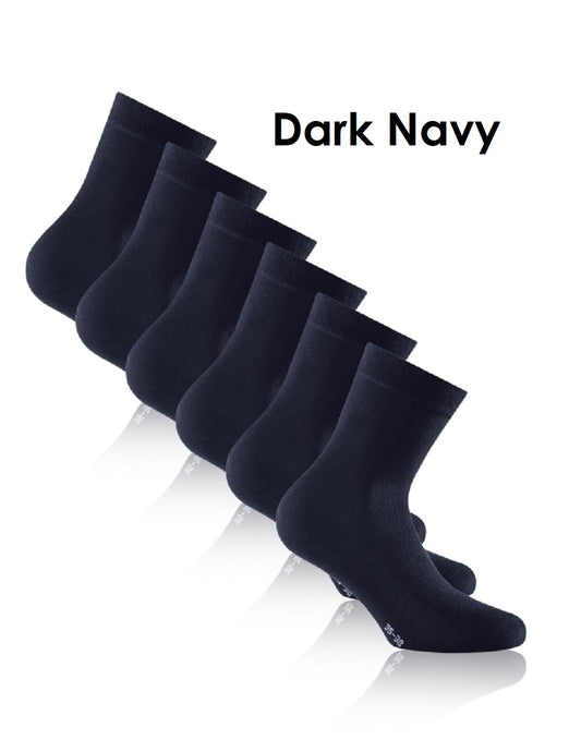 Rohner Basic Bamboo Soft Touch Sokken voor Dames en Heren, 3-pack