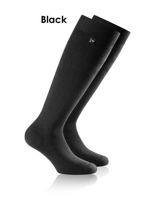 Skisocken ROHNER Thermal Merinowolle mit Seide  Unisex