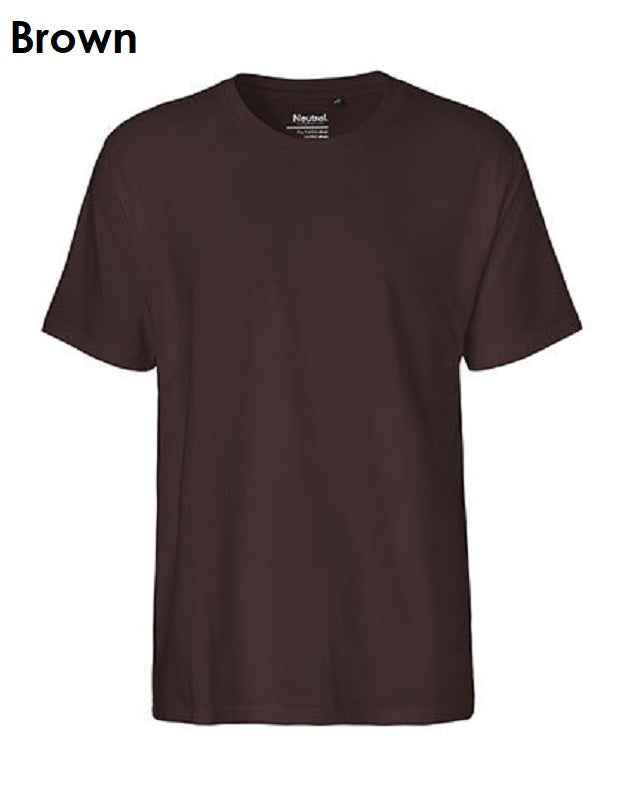 NEUTRAL® Fairtrade Mens Classic T-Shirt Herren 100 % Bio-Baumwolle