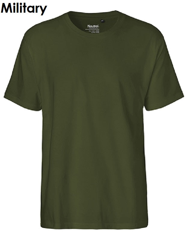NEUTRAL® Fairtrade Mens Classic T-Shirt Herren 100 % Bio-Baumwolle