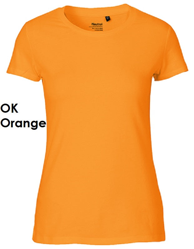 NEUTRAL Fairtrade Ladies Fit T-Shirt Damen 100 % Bio-Baumwolle