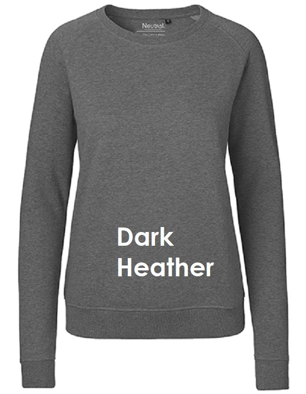 Neutrale Fairtrade dames sweater, 100% biologisch katoen