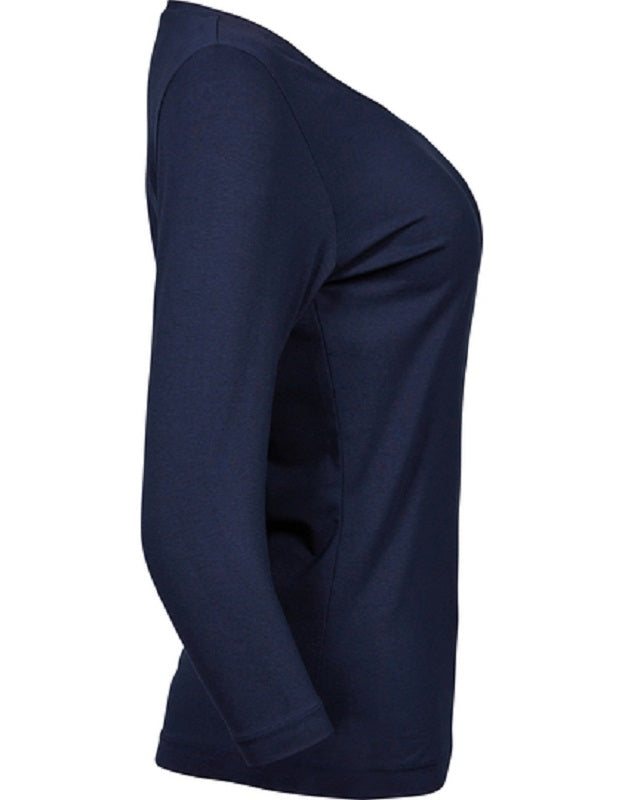 TEE JAYS Women Stretch 3/4 Arm T-Shirt Damen