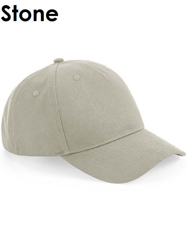 BEECHFIELD Biologische Katoenen 5-panel Klassieke Cap Unisex Cap