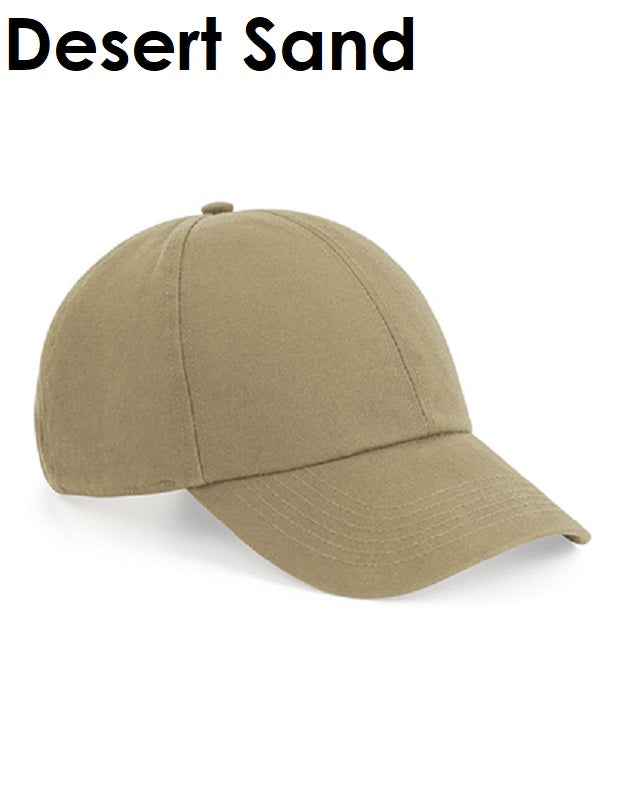 BEECHFIELD EarthAware® Canvas Unstructured 6 Panel Cap Organic Bio Cotton Unisex Cap