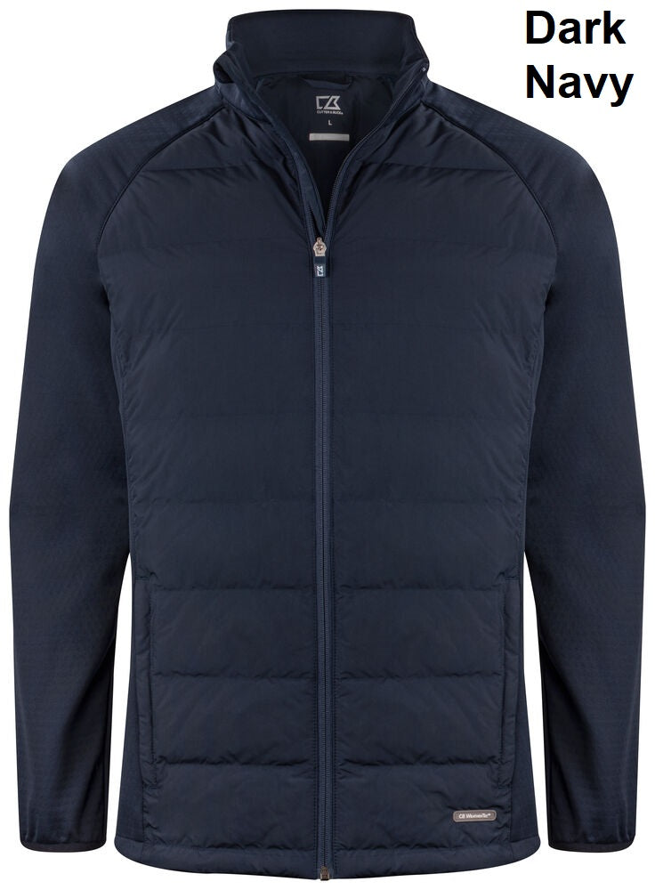 CUTTER &amp; BUCK Wenatchee Jacket Heren Gewatteerde Jas met Capuchon