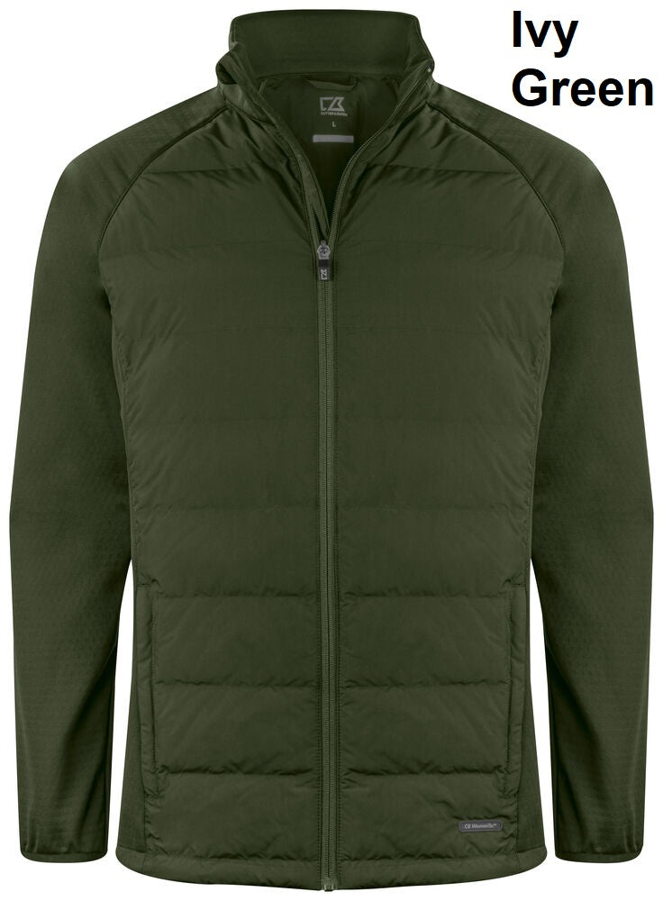 CUTTER &amp; BUCK Wenatchee Jacket Heren Gewatteerde Jas met Capuchon