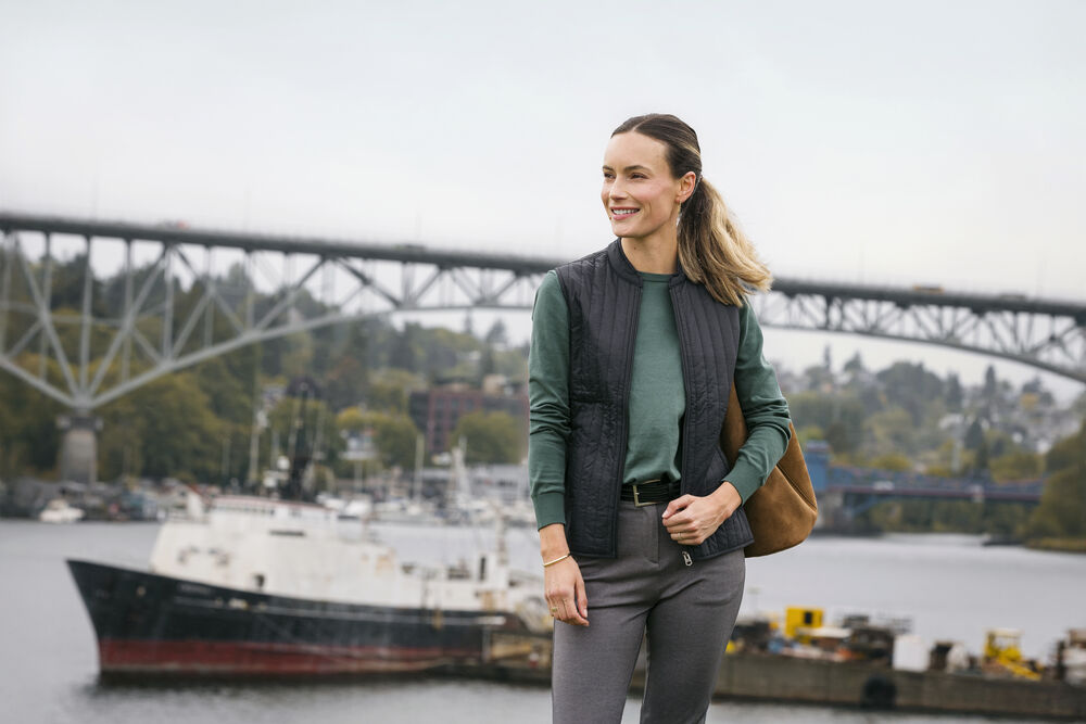 Cutter & Buck Oakville Crewneck Ladies Pullover Damen