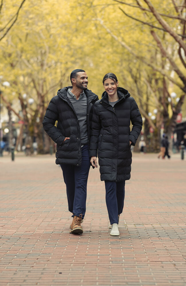 CUTTER &amp; BUCK Wenatchee Jacket Ladies Quilted Jacket with Hood Women's