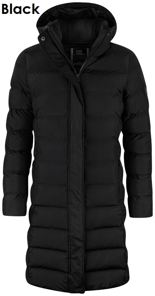 CUTTER &amp; BUCK Wenatchee Jacket Ladies Quilted Jacket with Hood Women's