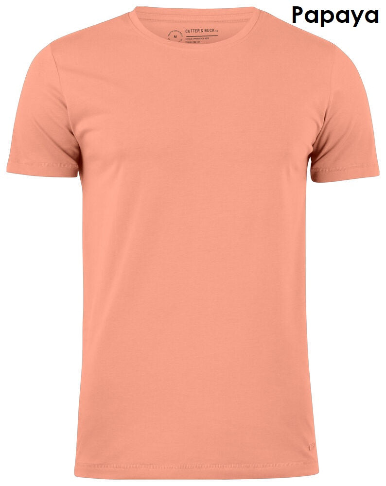 Cutter & Buck Manzanita Herren T-Shirt Roundneck 100 % Bio-Baumwolle