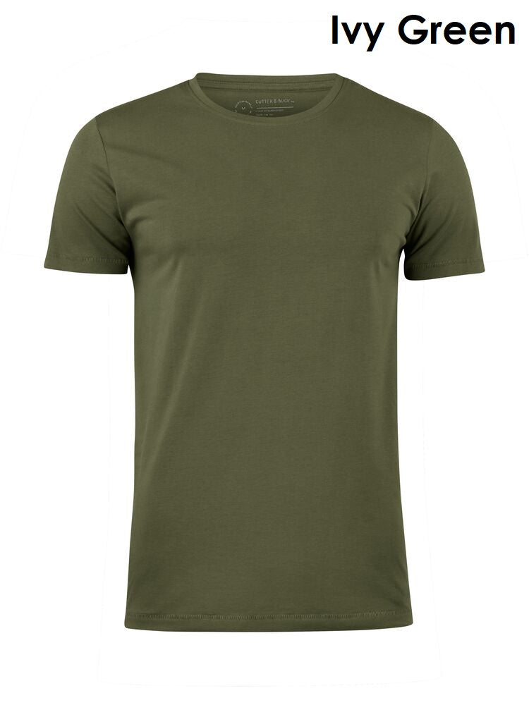 Cutter & Buck Manzanita Herren T-Shirt Roundneck 100 % Bio-Baumwolle