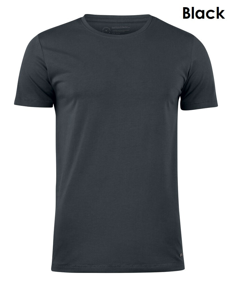 Cutter & Buck Manzanita Herren T-Shirt Roundneck 100 % Bio-Baumwolle