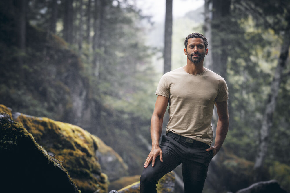 Cutter & Buck Manzanita Herren T-Shirt Roundneck 100 % Bio-Baumwolle