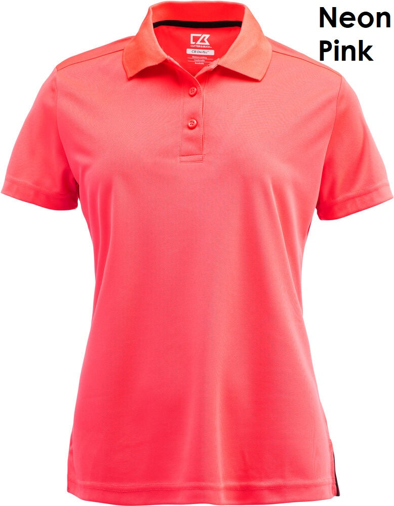 Cutter &amp; Buck Kelowna Performance Polo Ladies Polo Shirt Women