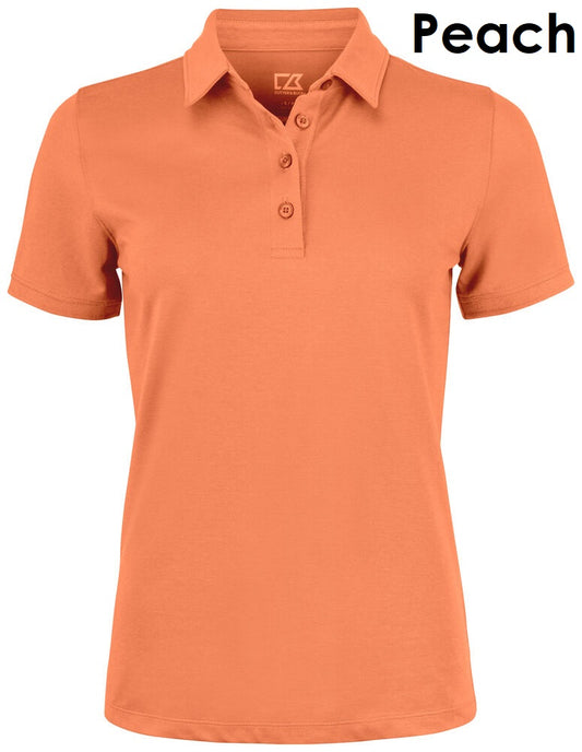 Cutter & Buck Oceanside Ladies Stretch Polo Damen Poloshirt