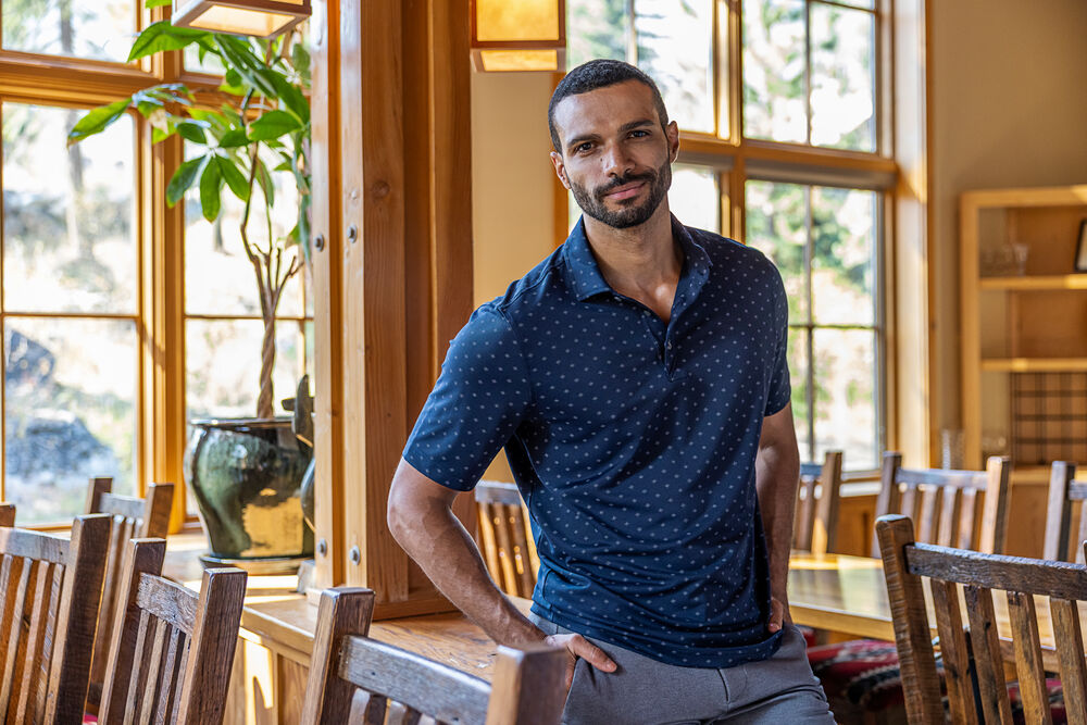 Cutter &amp; Buck Virtue Polo Printed Men Polo Shirt Men