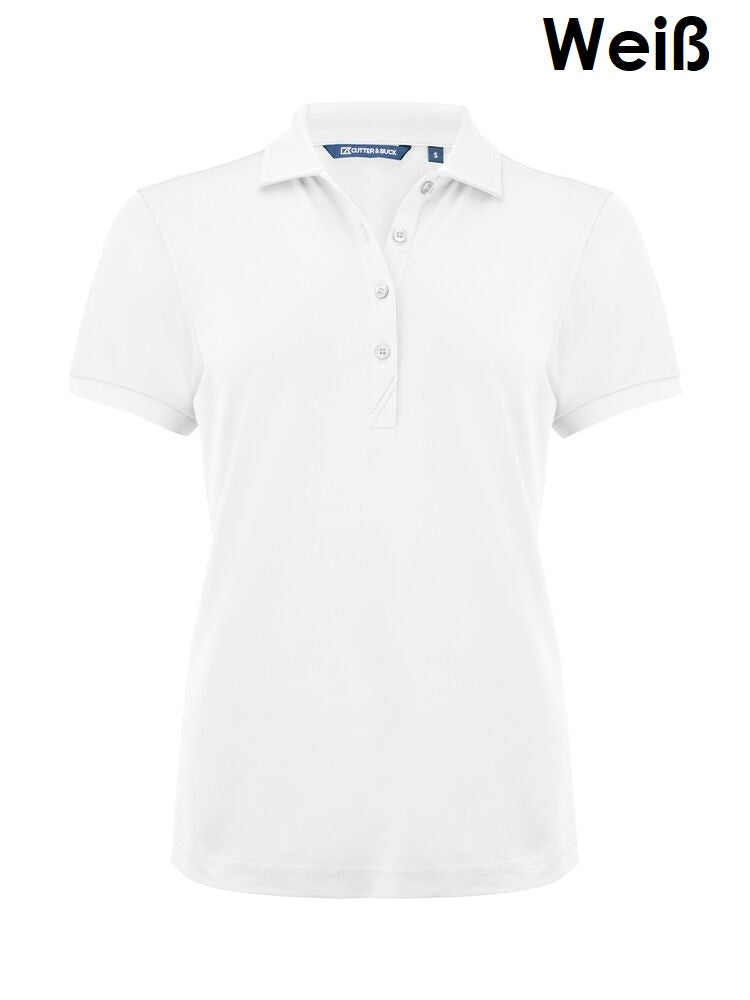 Cutter &amp; Buck Virtue Polo Effen Dames Poloshirt Dames