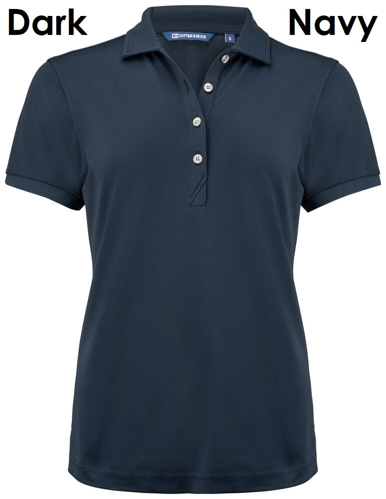 Cutter &amp; Buck Virtue Polo Effen Dames Poloshirt Dames