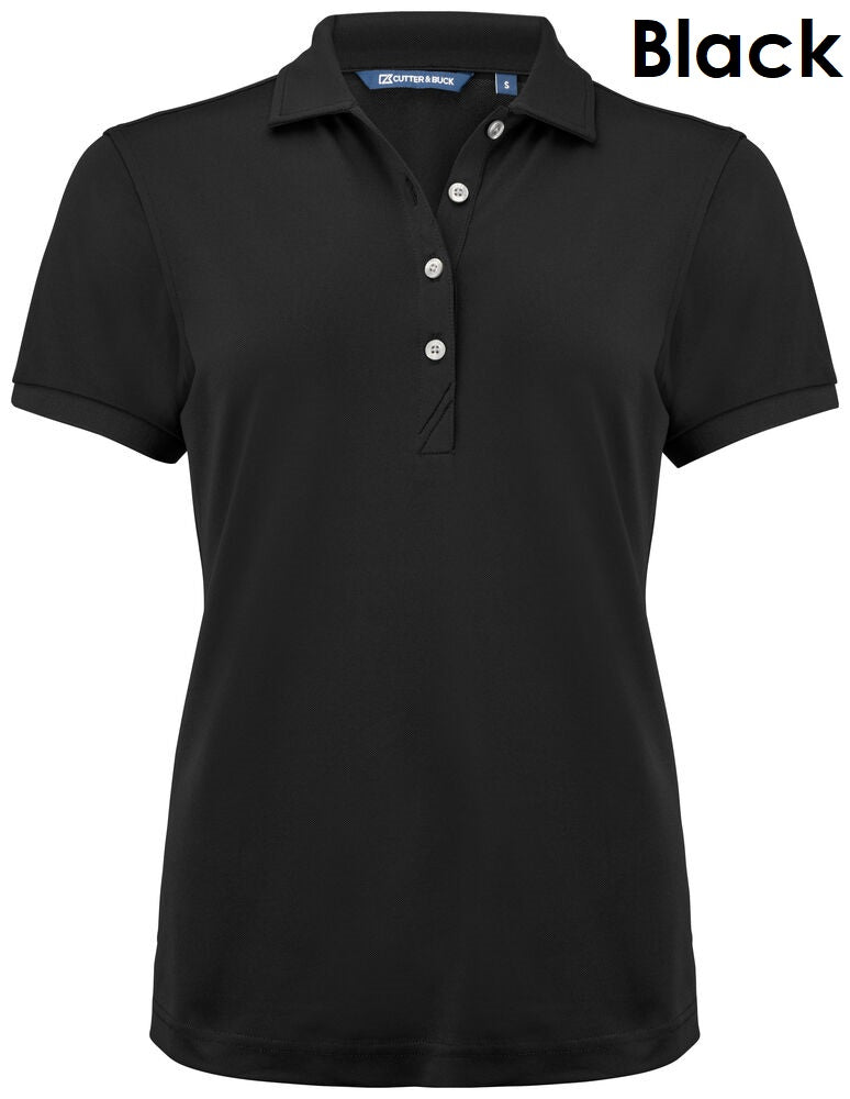 Cutter &amp; Buck Virtue Polo Effen Dames Poloshirt Dames