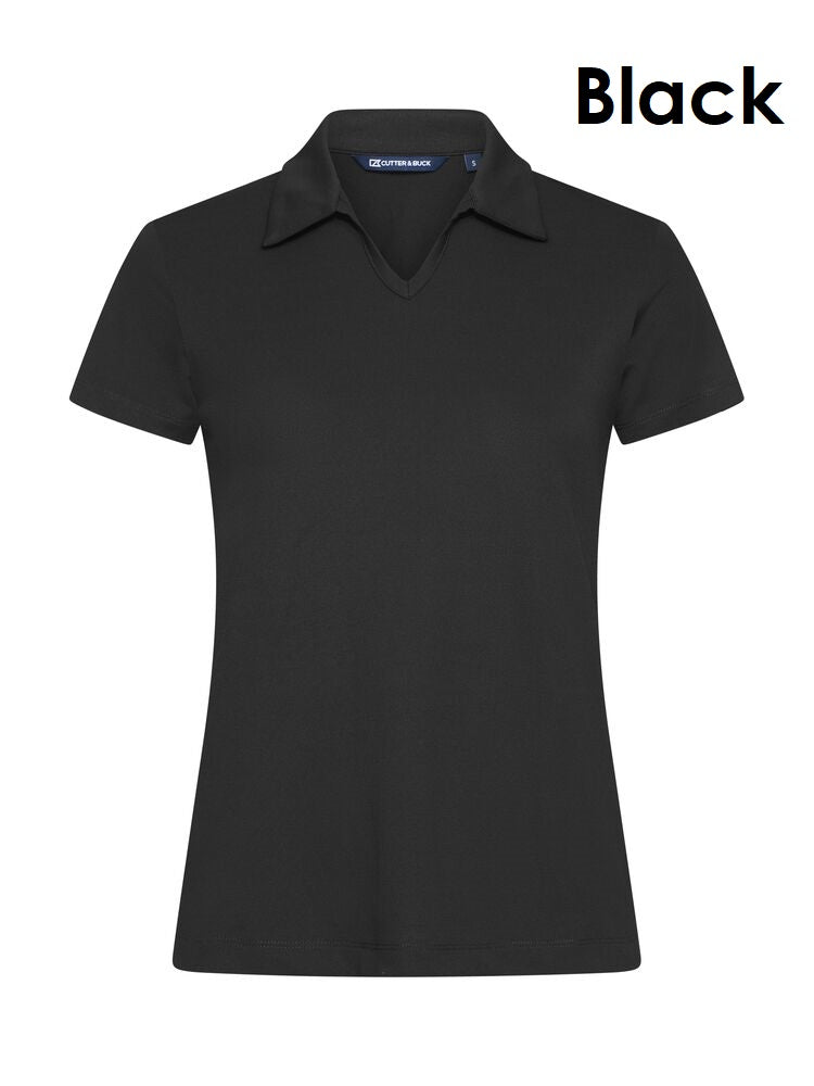 Cutter &amp; Buck Virtue Polo V-Neck Women's Polo Shirt without Buttons