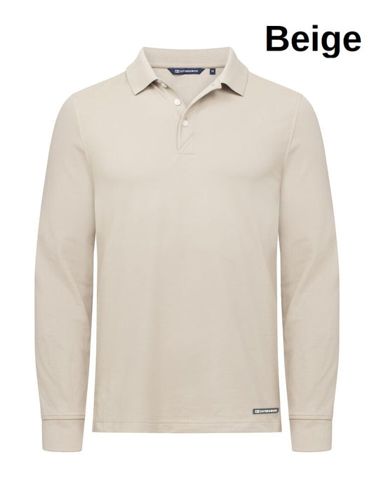 Cutter & Buck Men's Advantage Polo Long-Sleeve Polo Shirt