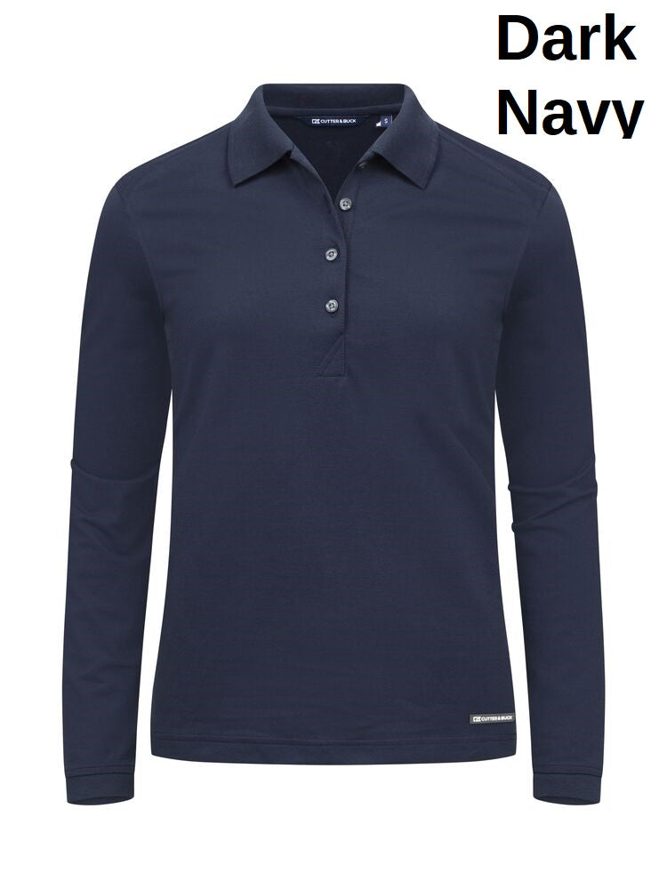 Cutter & Buck Women Advantage Polo Damen Lamgarm Poloshirt