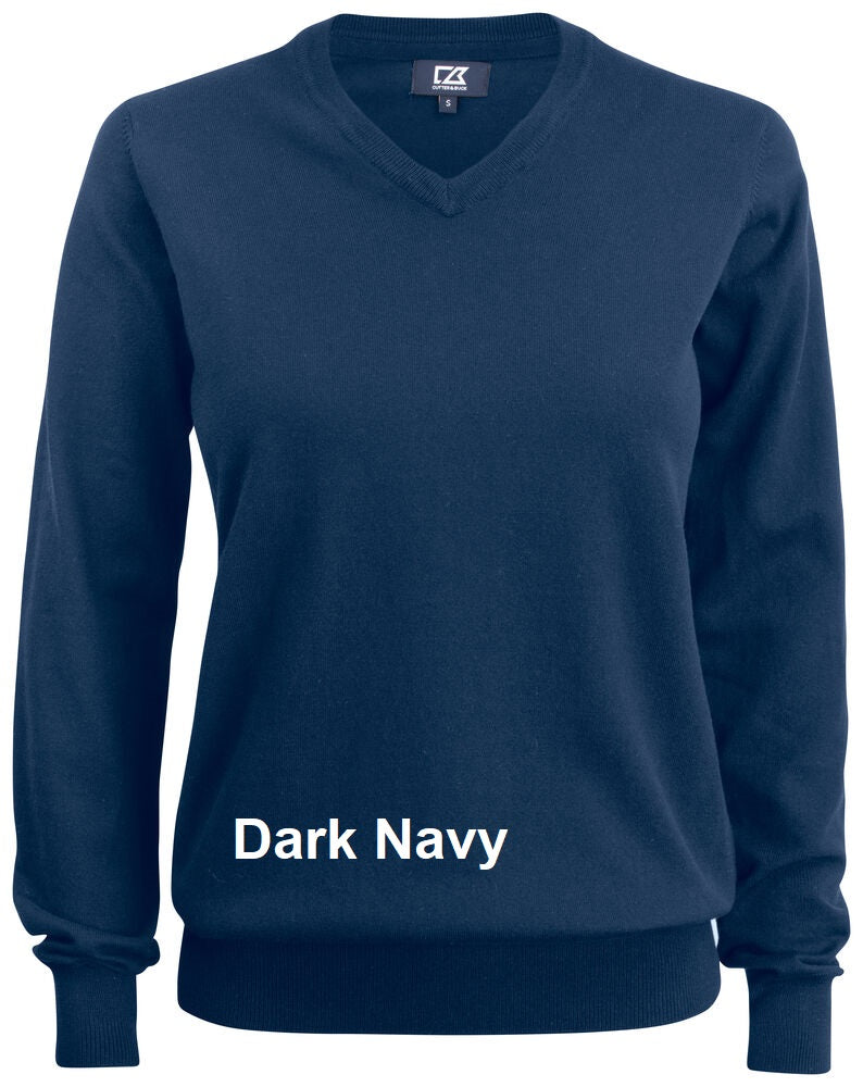 Cutter & Buck Oakville V-Neck Ladies Pullover Damen