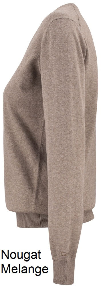 Cutter & Buck Oakville V-Neck Ladies Pullover Damen