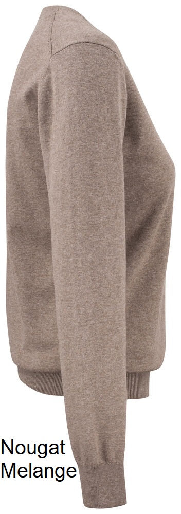 Cutter & Buck Oakville V-Neck Ladies Pullover Damen