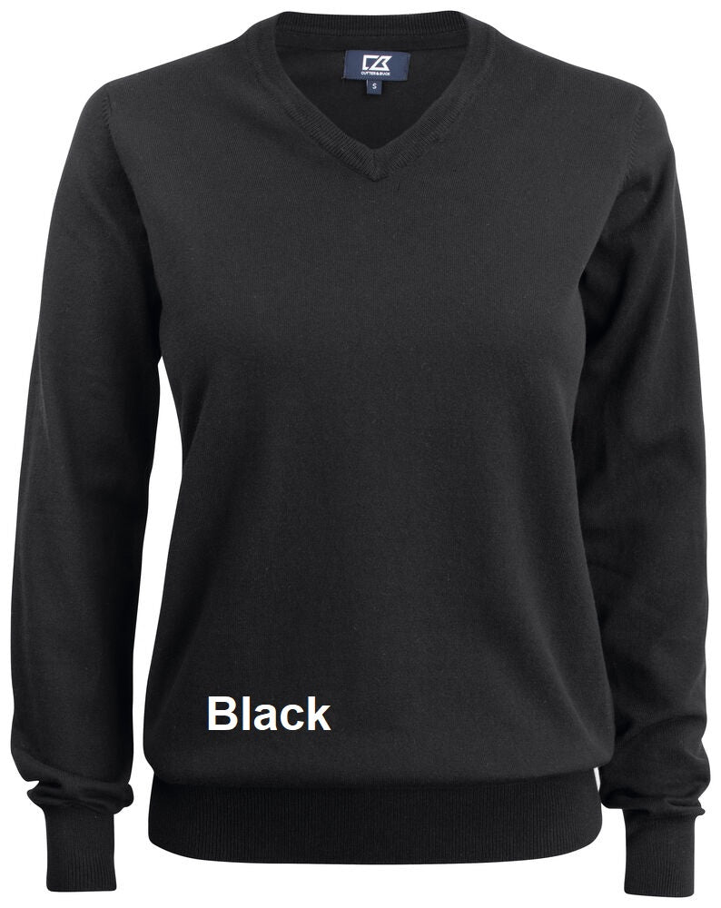 Cutter & Buck Oakville V-Neck Ladies Pullover Damen