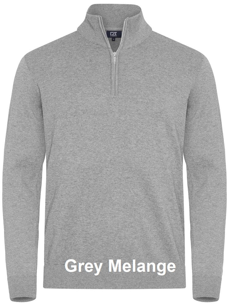 Cutter & Buck Oakville Herren Half Zip Strickpullover