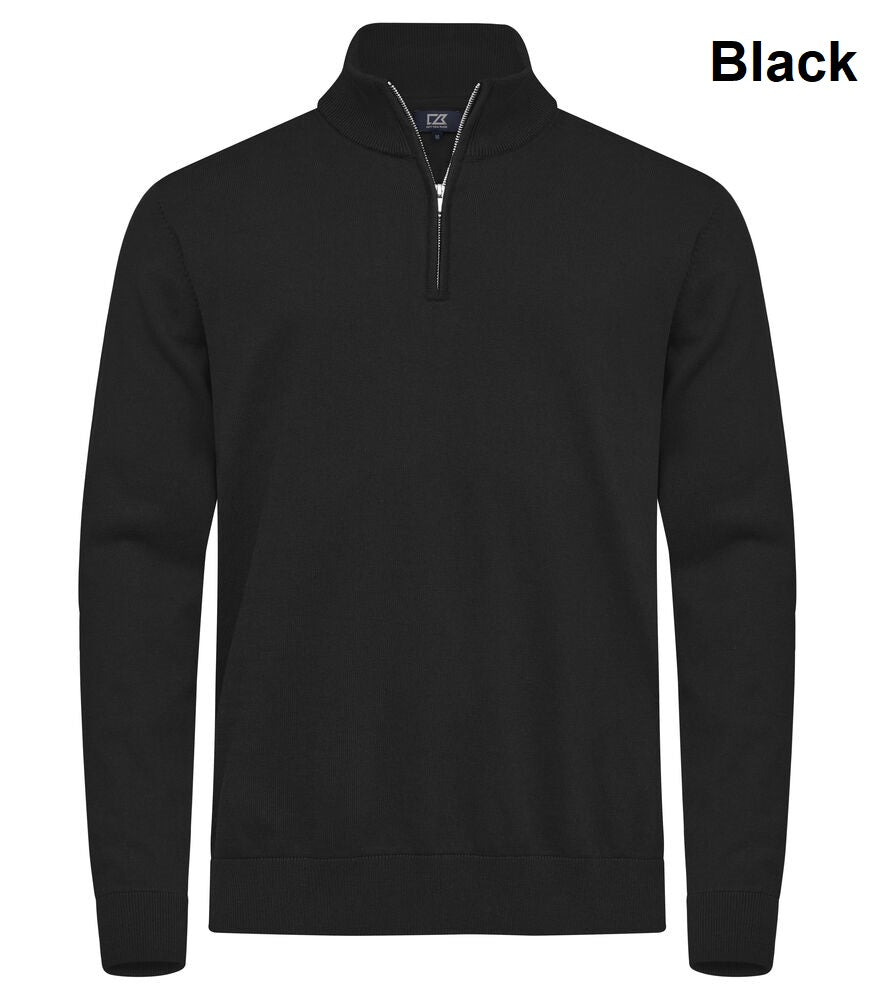 Cutter & Buck Oakville Herren Half Zip Strickpullover