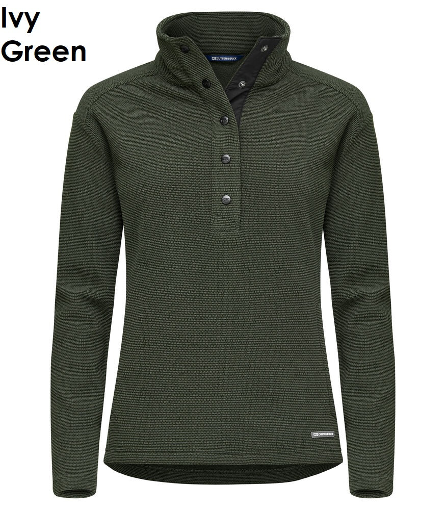 Cutter & Buck Women Hunts Point Fleece Shirt Damen