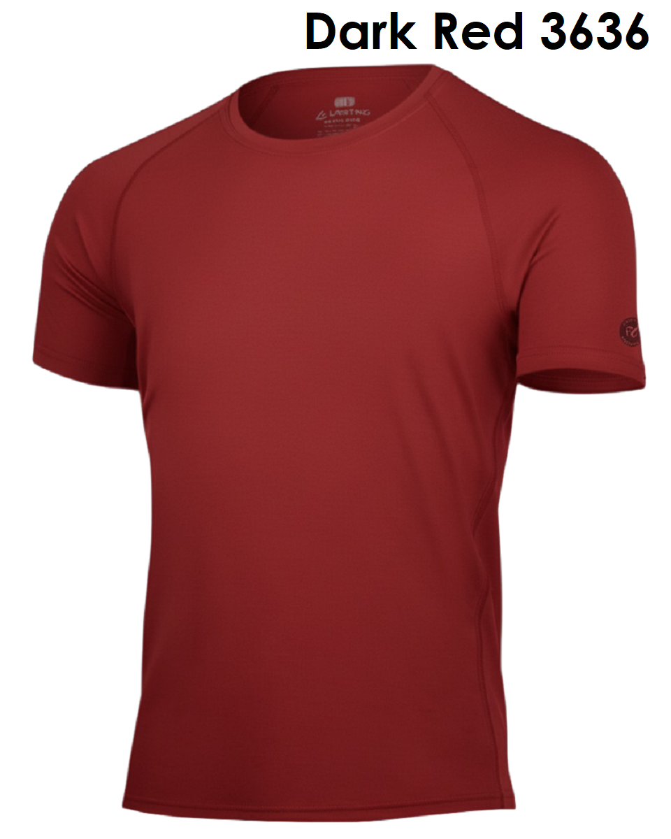 LASTING QUIDO 100 % Merinowolle T-Shirt Herren