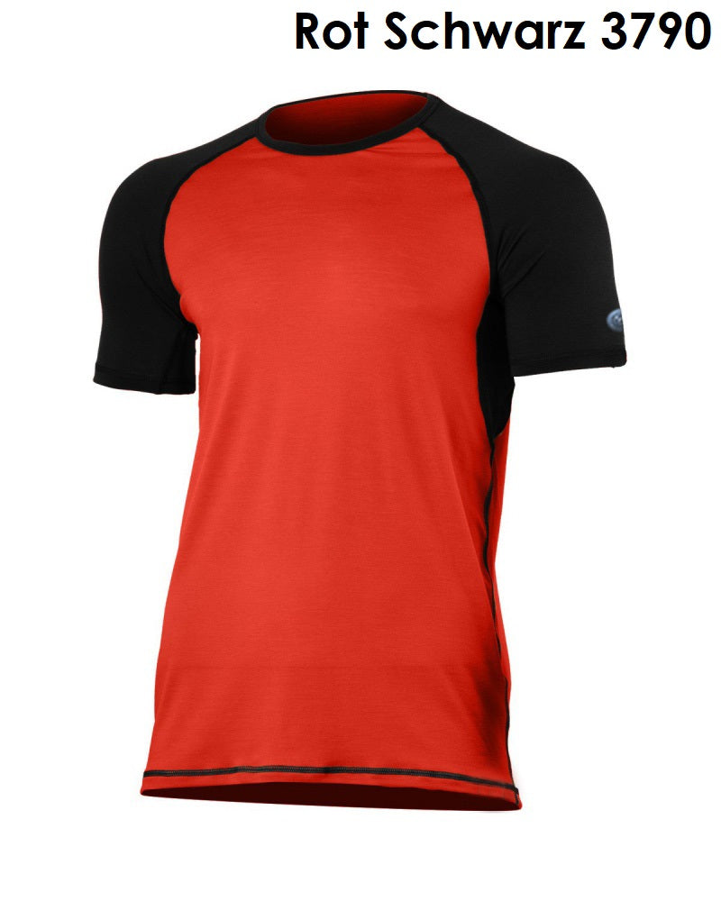 LASTING OTO T-shirt 100% merinowol tweekleurig heren