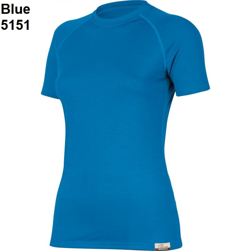 LASTING ALEA 100 % Merinowolle T-Shirt Damen