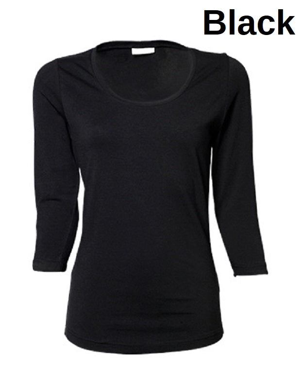 TEE JAYS Women Stretch 3/4 Arm T-Shirt Damen