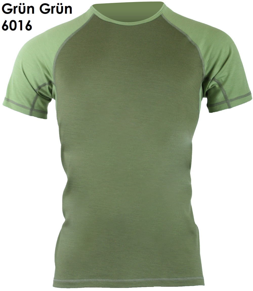 LASTING OTO T-shirt 100% merinowol tweekleurig heren