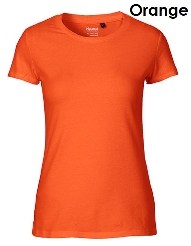 NEUTRAL Fairtrade Ladies Fit T-Shirt Damen 100 % Bio-Baumwolle