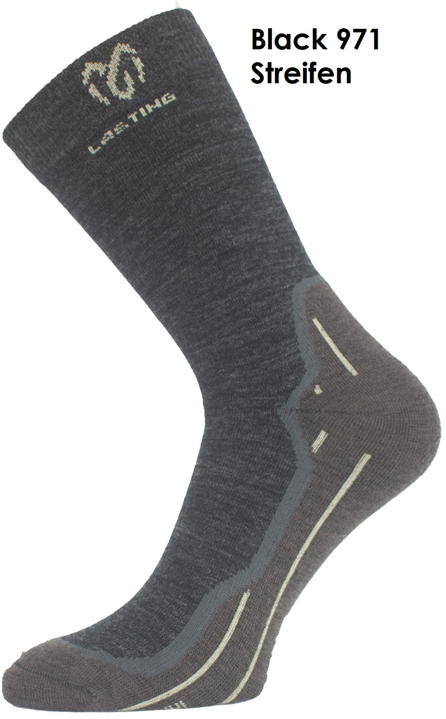 LASTING WHI 70 % Merinowolle Outdoor Trekking Socken Damen Herren