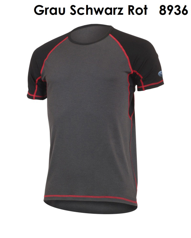 LASTING OTO T-shirt 100% merinowol tweekleurig heren