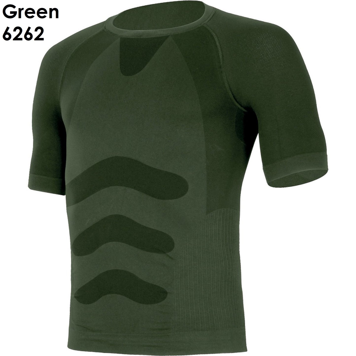 LASTING ABEL Heren Hightech Synthetisch T-shirt met Korte Mouwen