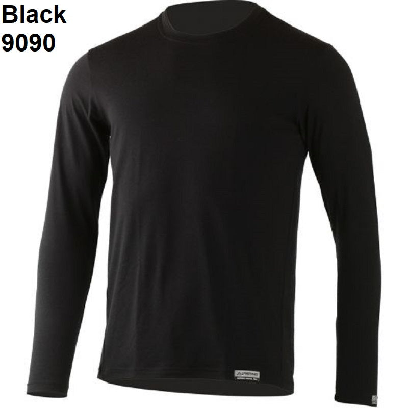 LASTING ALAN Men's 100% Merino Wool Long Sleeve T-Shirt