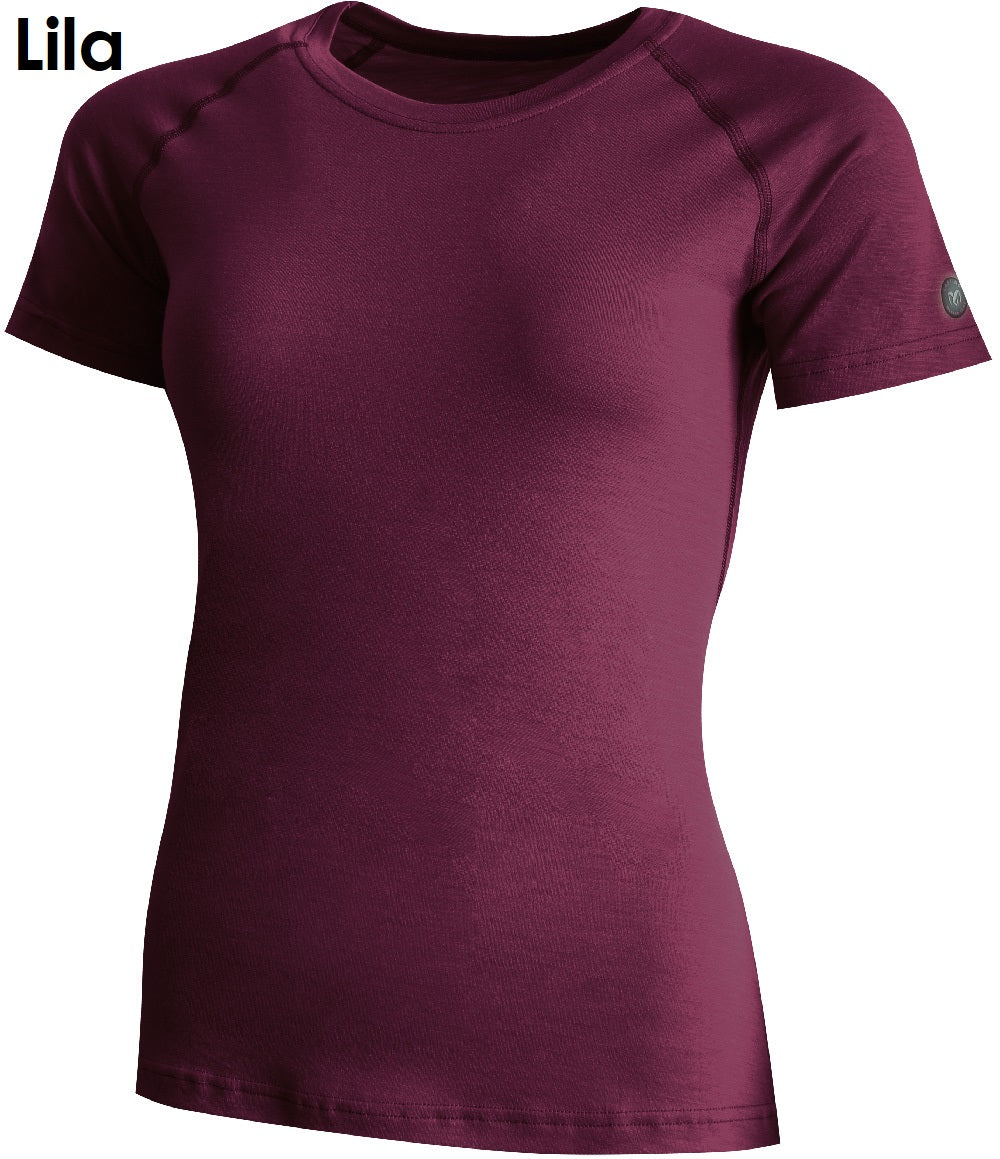 LASTING ALEA 100 % Merinowolle T-Shirt Damen